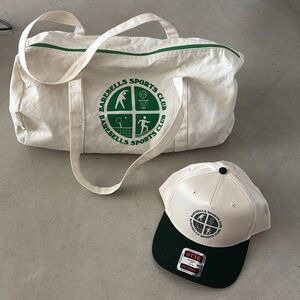 Sale! NEW Barebells Sports Club gym bag & Barebells Sports Club hat